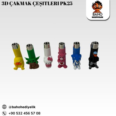 3D Çakmak Çeşitleri Pk50