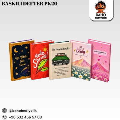 Rk Baskılı Defter Pk20