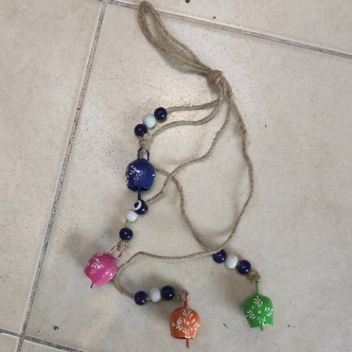 Renkli Çan İşlemeli