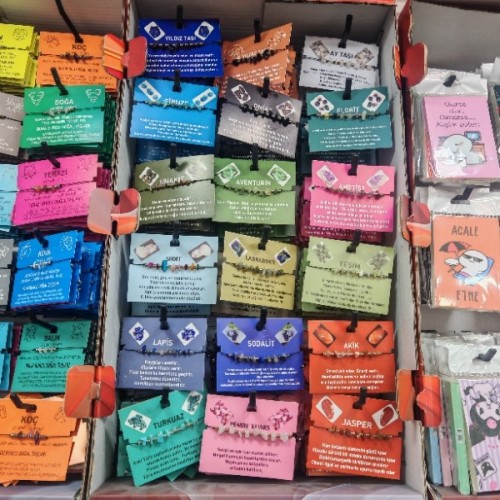 Mm Doğal Taş Bileklik Stand 216 Lı