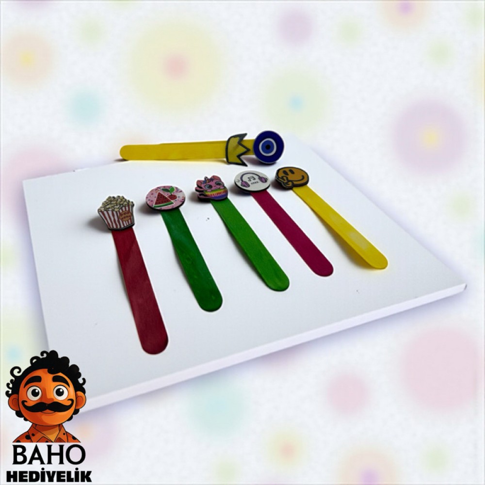 Ahşap Kitap Ayracı