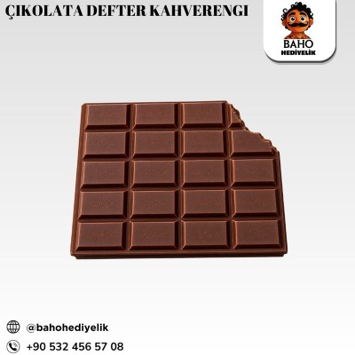 Çikolata Defter Kahverengi