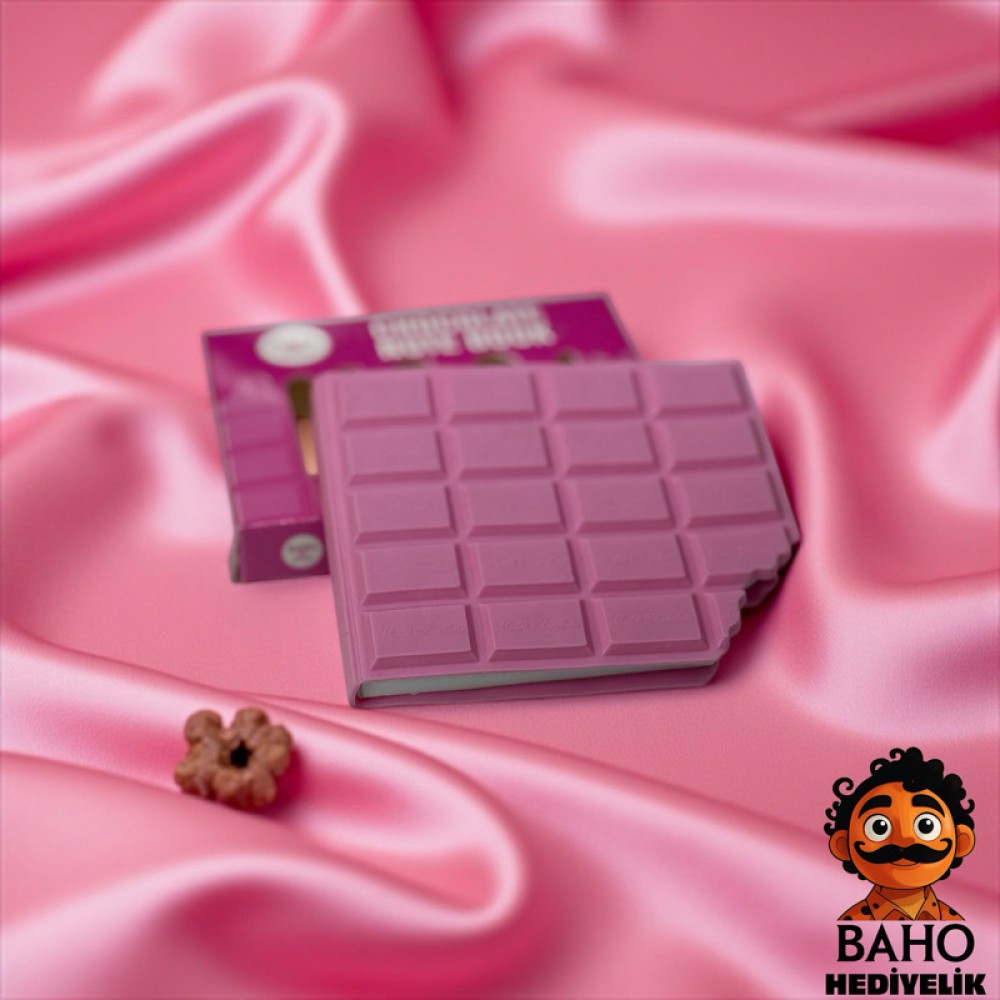 Çikolata Defter Pembe
