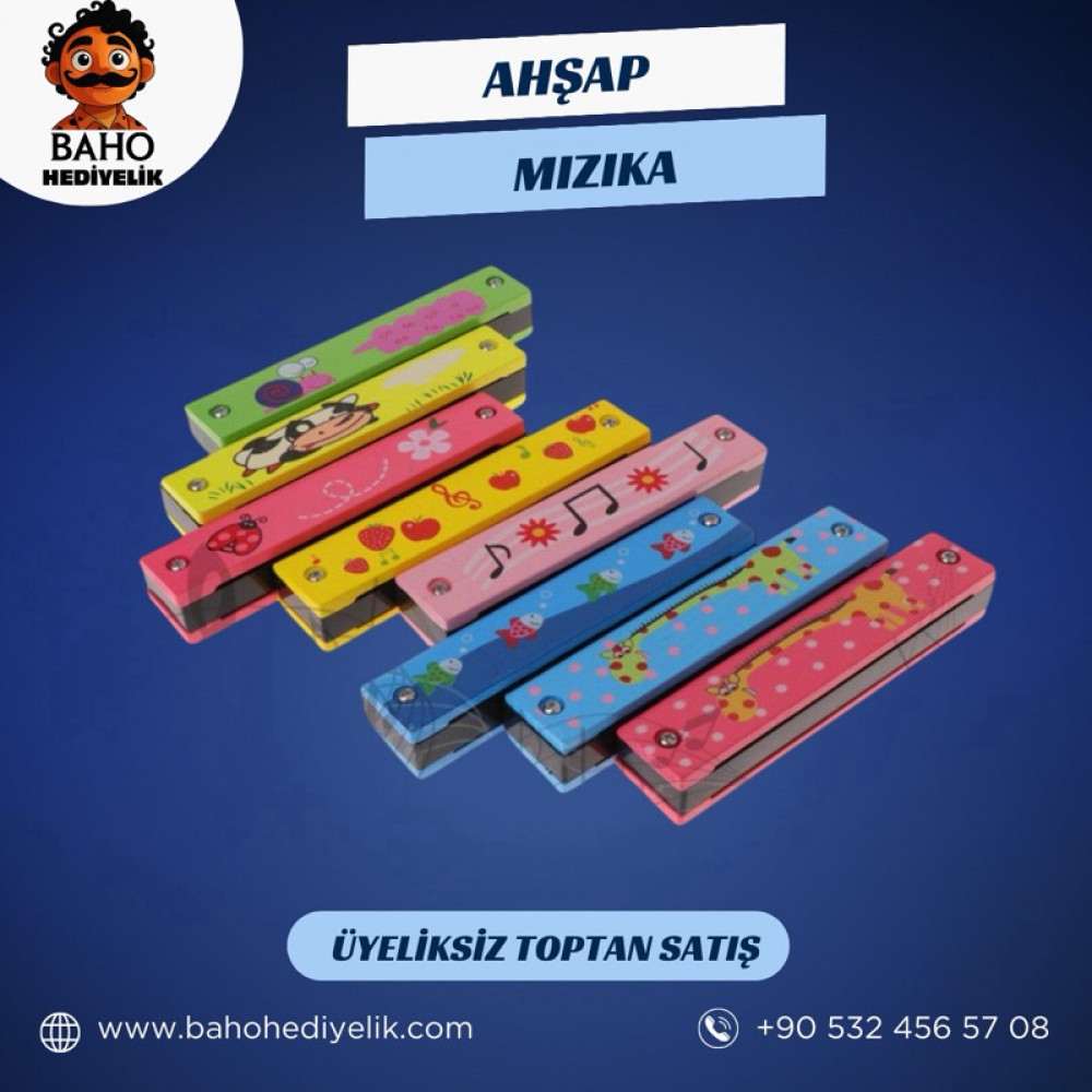 Ahşap Mızıka Pk50 Koli 300