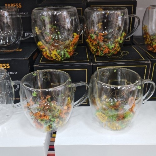 Tlz6640 Çiçekli Bardak K100