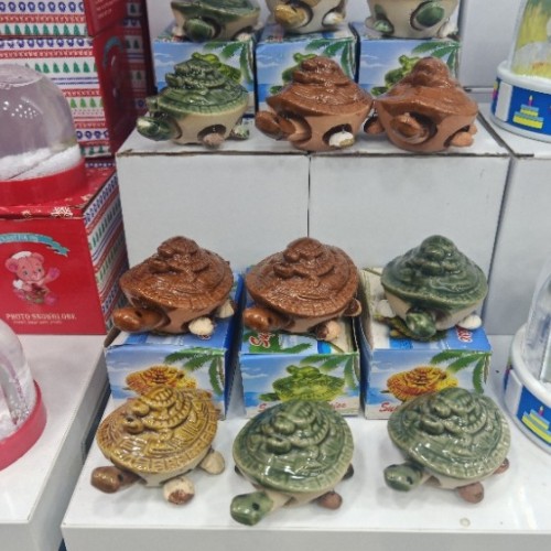 Mini Kaplumbağa Seramik Koli 400