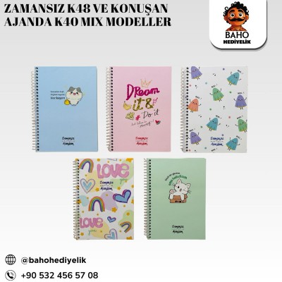 Zamansız K48 Ve Konuşan Ajanda K40 Mix Modeller