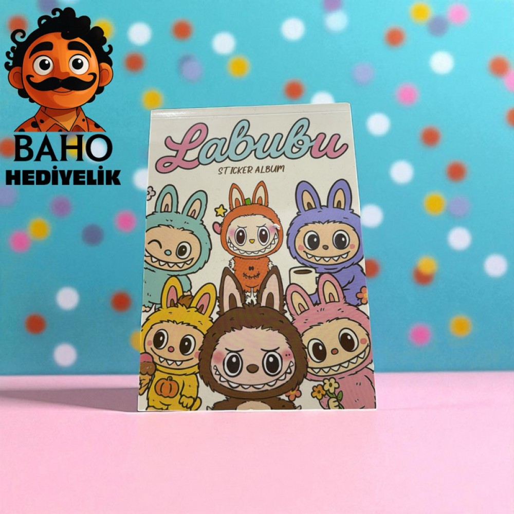 Labubu Sticker Defter