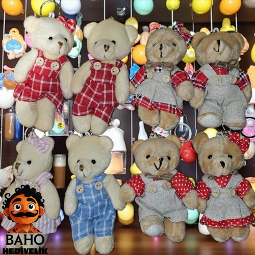 Mrt Peluş Anahtarlık Elbiseli Pk12