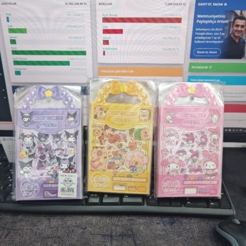 Dgn111 Sticker Pk20 K3800