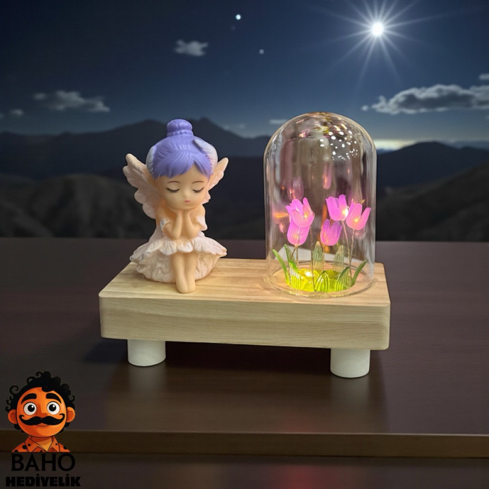 Dcs6 K72 Peri Kızı Fanus Lale