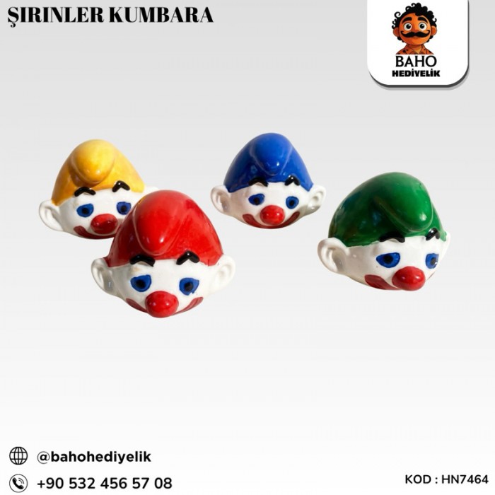 Hn7464 Şirinler Kumbara