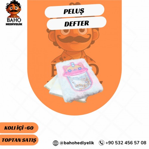 Dmr9255 Peluş Defter K60