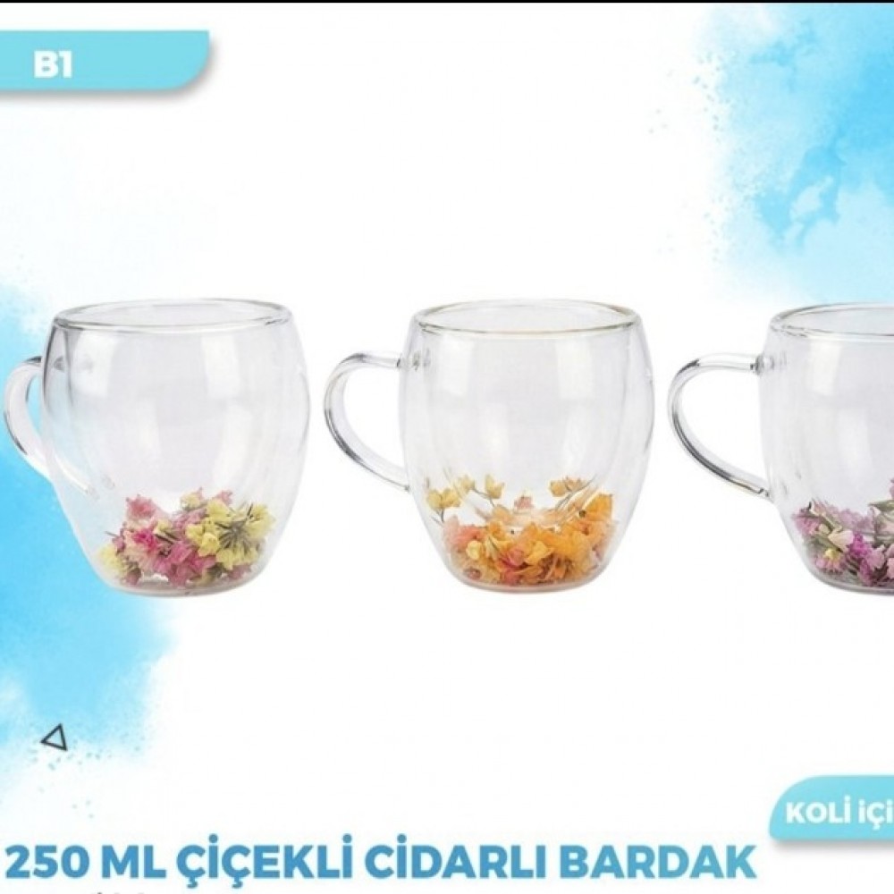 Fdnb1 Çiçekli Bardak K100
