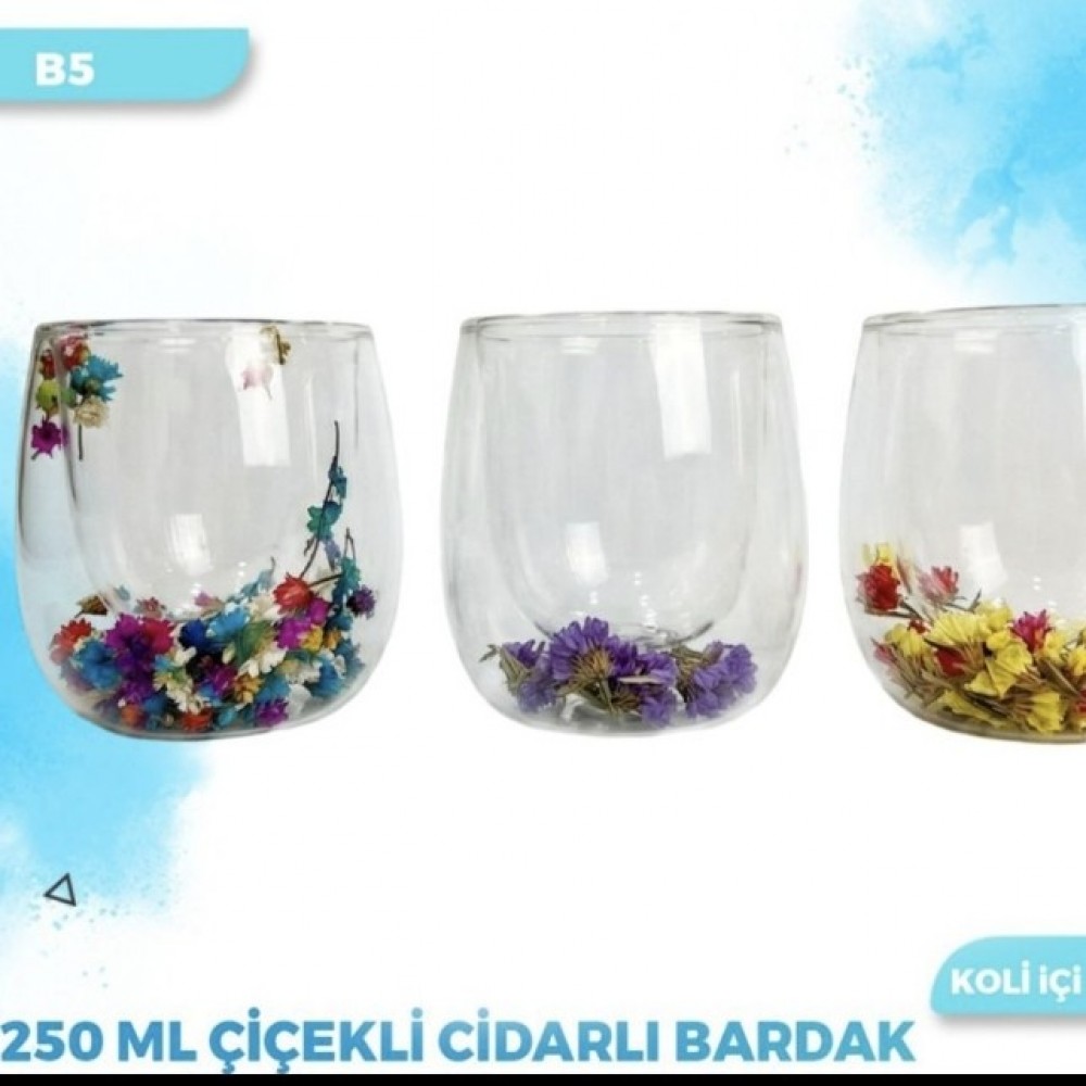 Fdnb5 Çiçekli Bardak K100
