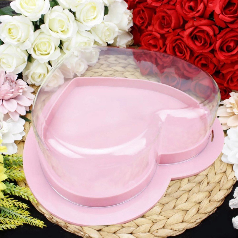 Az Boş Kalp Kutu Plastik K18