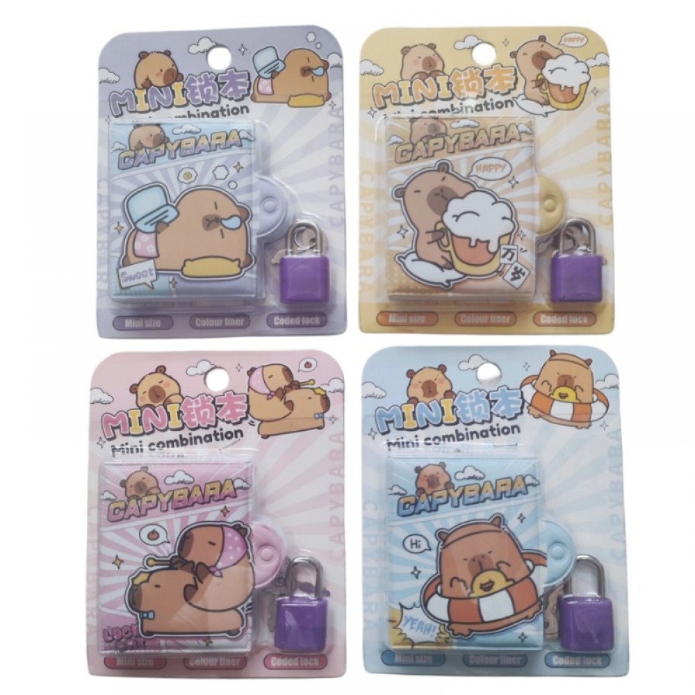 Çnr315 capivera kilitli defter sulu pk24