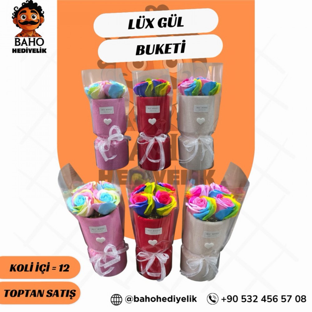 Ömr lüxs buket Kadife kutulu k16