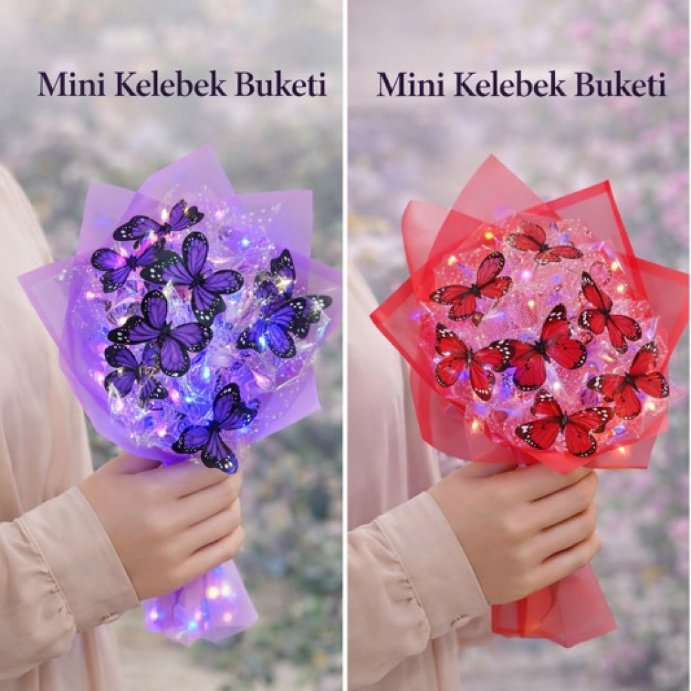 Mini Kelebek Buket