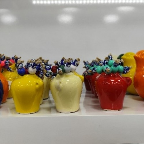 Ms tekli ananas seramik düz model