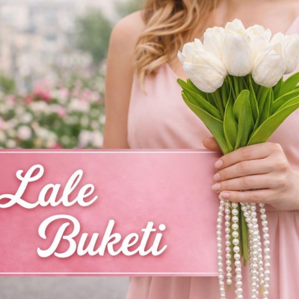 İncili Lale Buketi