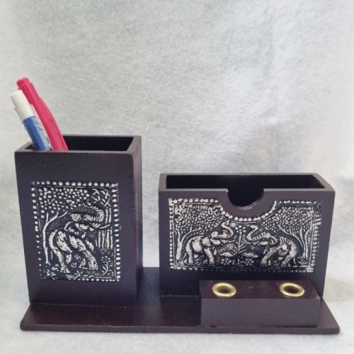 Okç Ahşap kalemlik pk10 k80