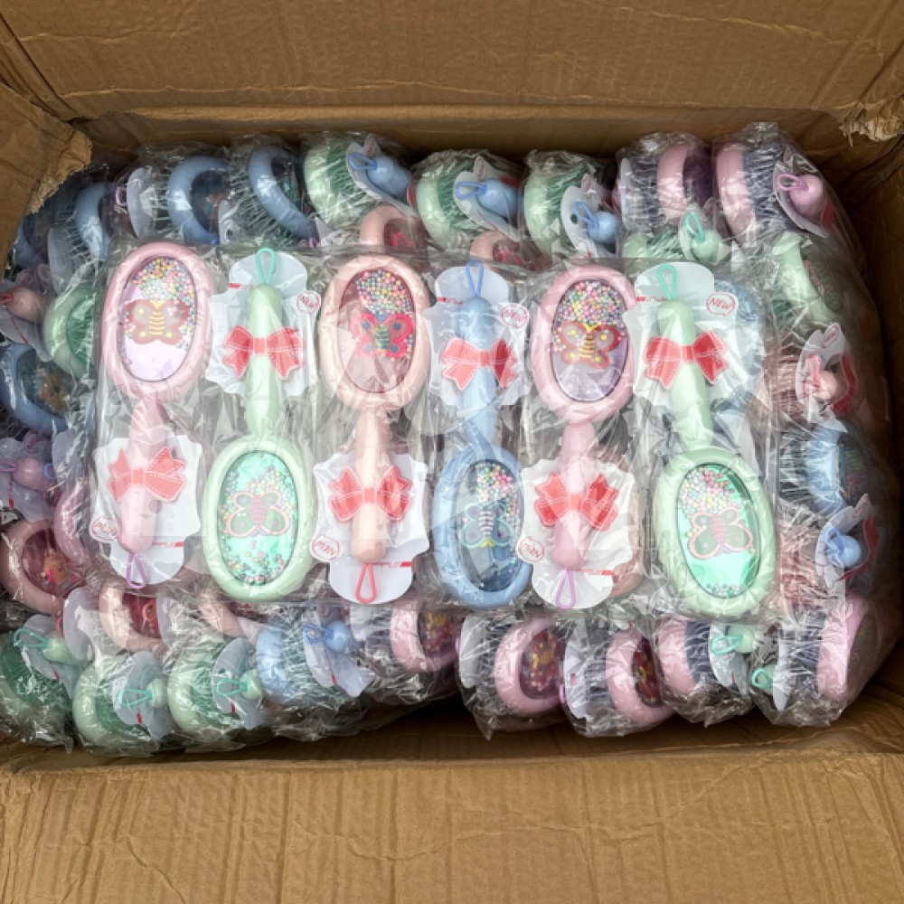 Fbs815a Oval Renkli Çocuk Tarak Pk12 K360