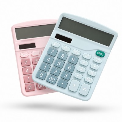 Mor02 Renkli Hesap Makinası K120