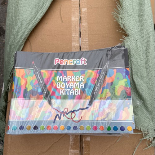 Pen005 Marker Boyama Kitabı Pk25