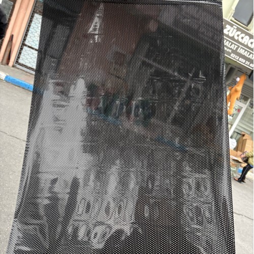 Mor50 Demonte Güneşlik Perde K100