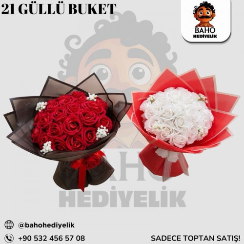 Buket 21 Güllü Pk5