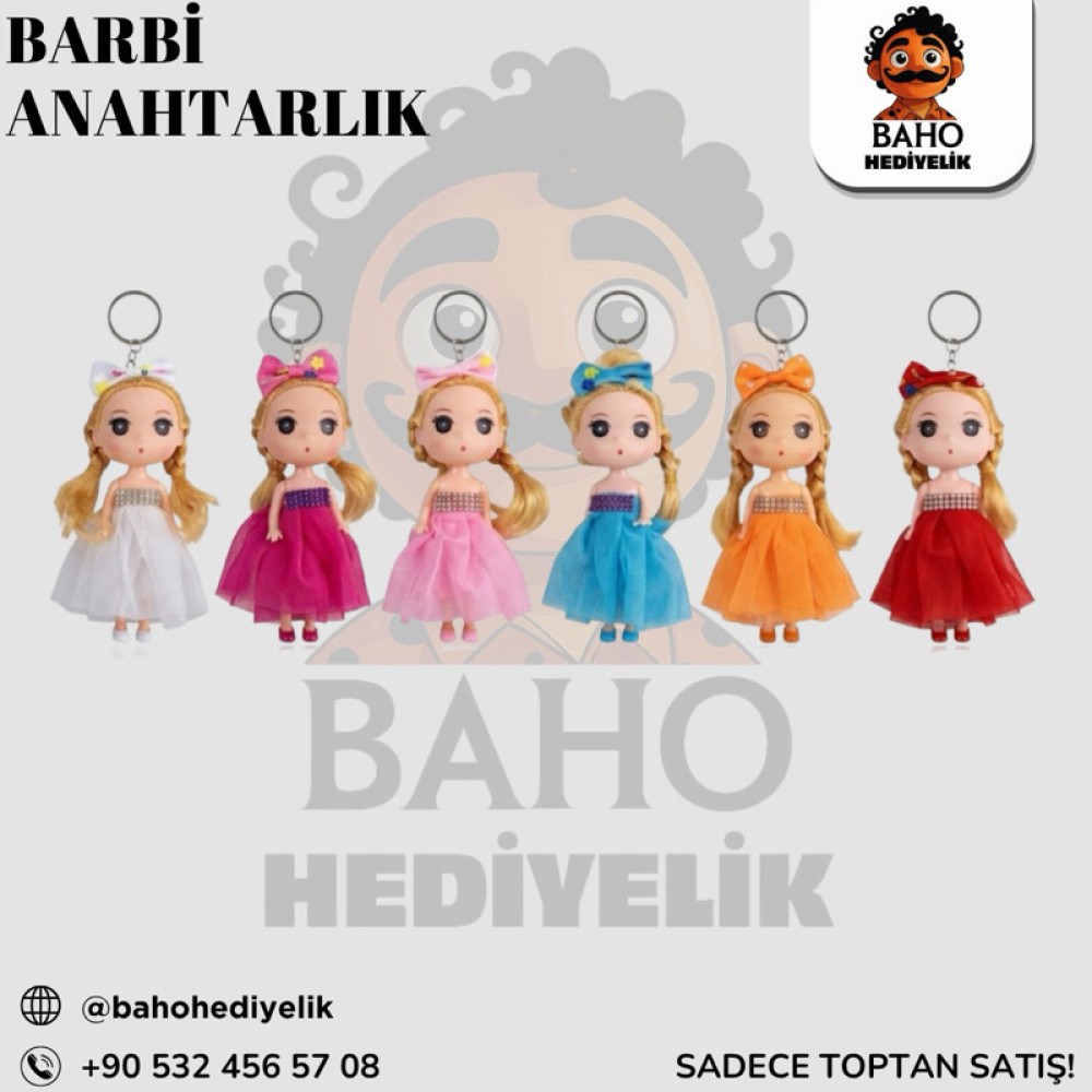 Ak15164 Barbie Anahtarlık
