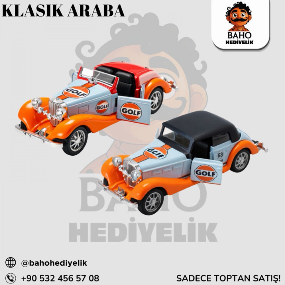 Ak335b Metal Klasik Araba Pk12 K288