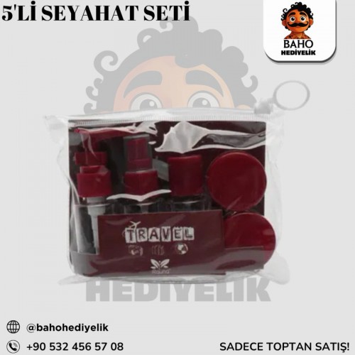 Seyahat Seti 5 Parça