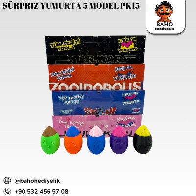 Sürpriz yumurta 5 model pk15