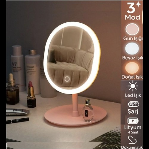3106 oval ledli ayna k60