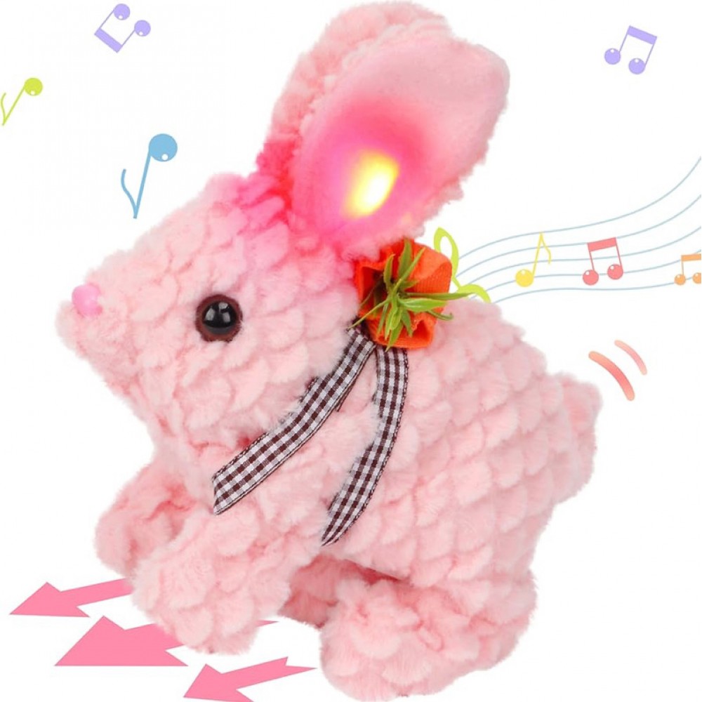Hareketli Tavşan Peluş Oyuncak