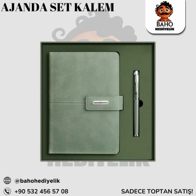 0007 Ajanda Set Kalemli K40