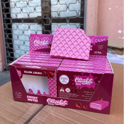 Çilek Kokulu Waffle Defter K288