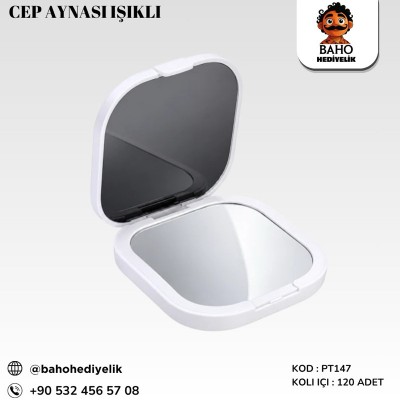 Pt147 cep aynası ışıklı k120