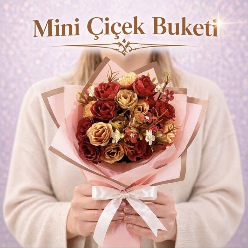 Brk papatya gül buket 20 dallı k75