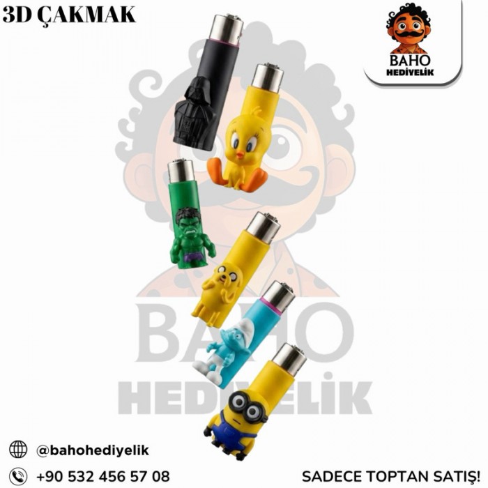 3D Çakmak Çeşitleri Pk25
