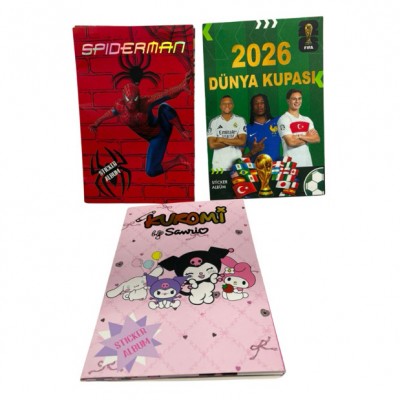 Ars Sticker Defter 12Model Pk12