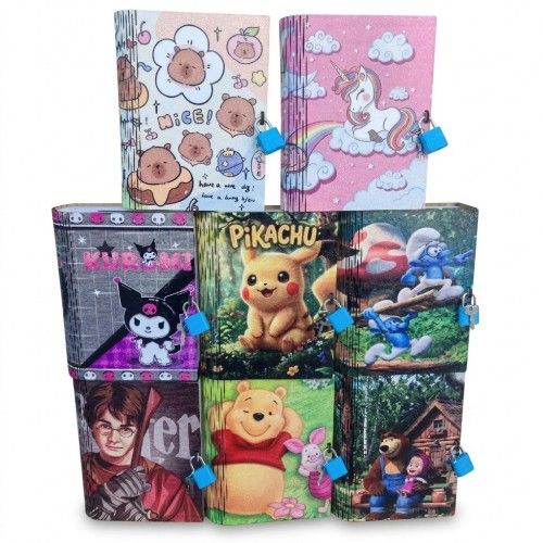 Ahşap Kitap Kumbara Çoçuk Karakter K80