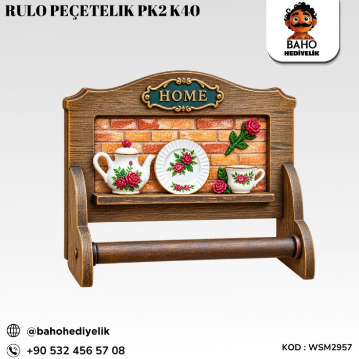 Wsm2957 Rulo Peçetelik Pk2 K40