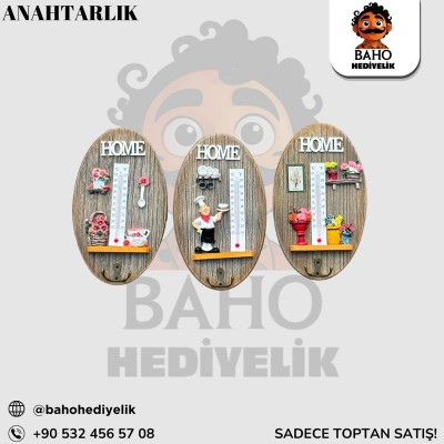 Wsm2956 Dereceli Ahşap Anahtarlık Pk2 K96