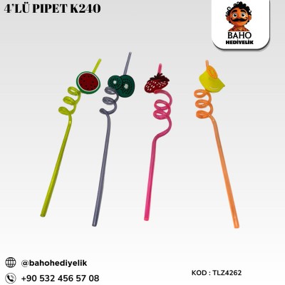 Tlz4262 4’lü Pipet K240