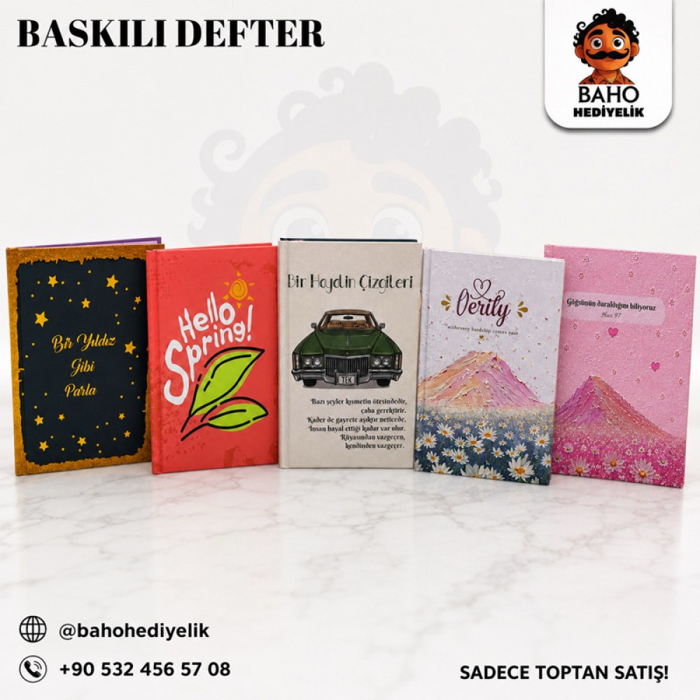 Rk Baskılı Defter Pk20