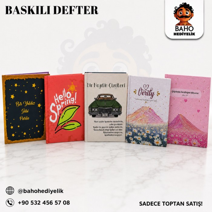 Rk Baskılı Defter Pk20