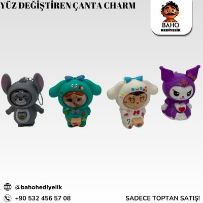Yüz Değiştiren Çanta Charm Modelleri